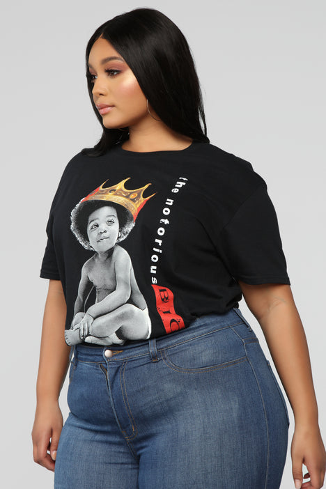 Fashion Nova Womens Plus Size Poetic Justice Tupac Crop Shirt New 1X