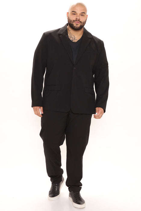 Men in black @NovaMEN by @FashionNova 🔎 The modern stretch suit