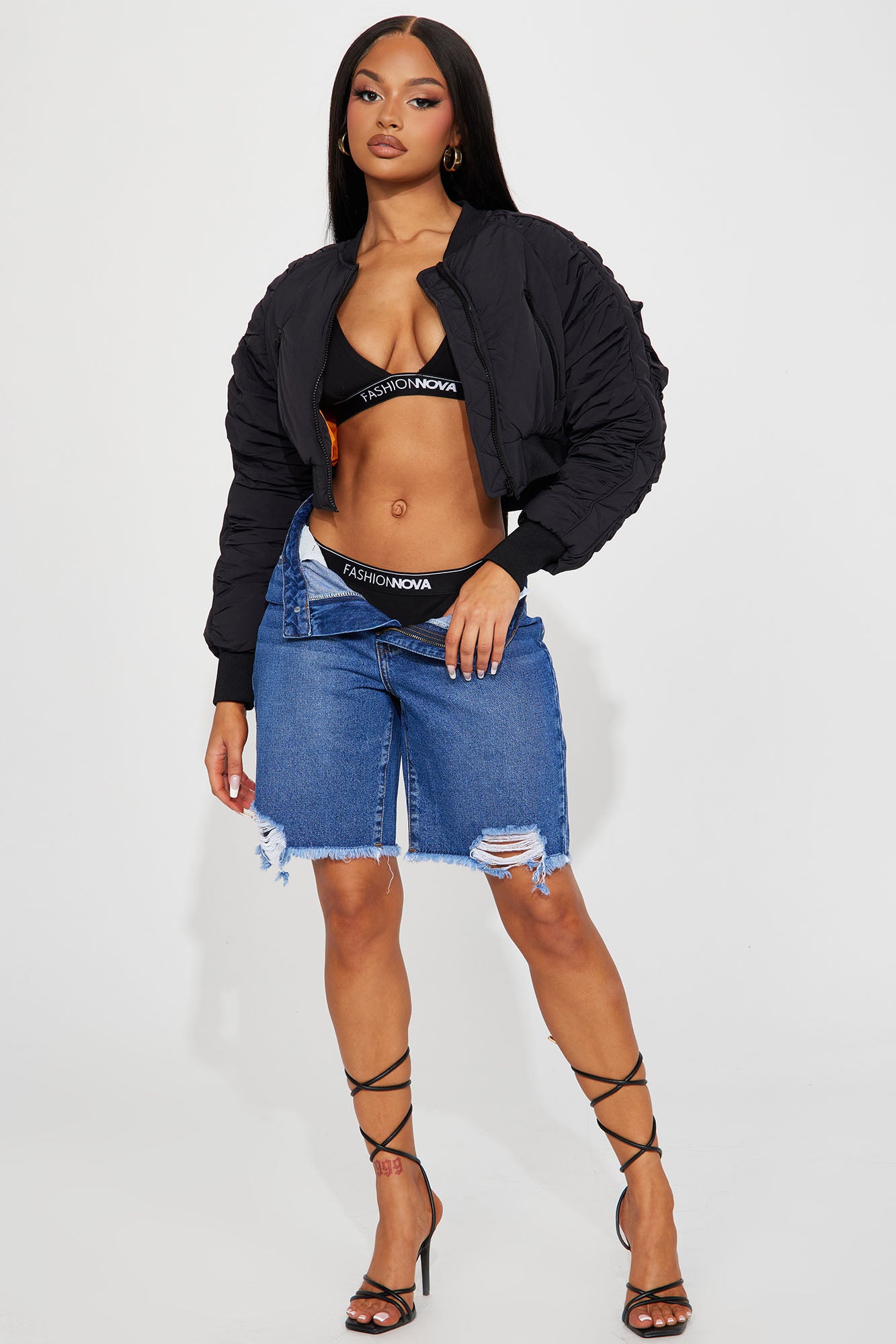 Raine Denim Crop Top - Medium Wash | Levi's® US