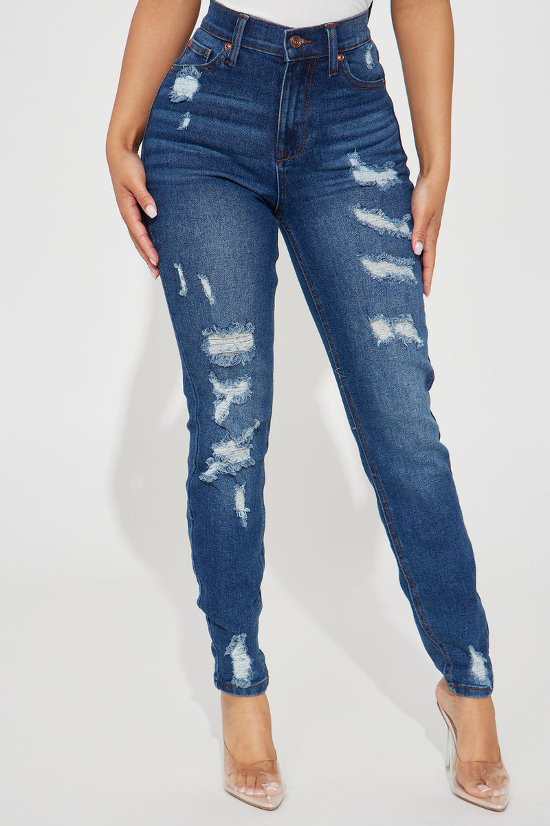 Eye Candy High Rise Ankle Skinny Jean - Dark Wash | Fashion Nova, Jeans ...