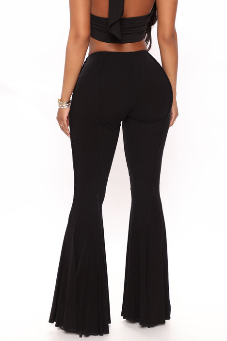 Out Of Your Way Ultra Low Rise Pants 33 - Black