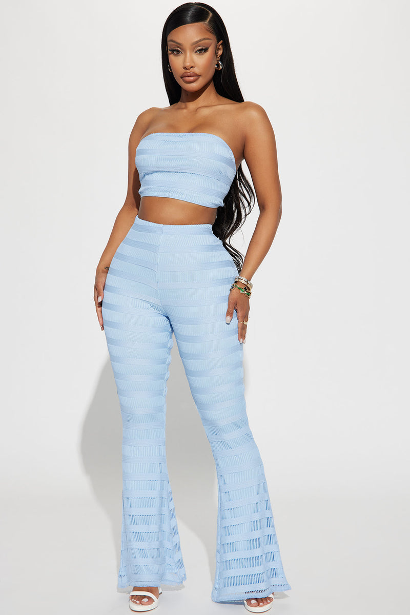 Chella Babe Pant Set - Blue | Fashion Nova, Matching Sets | Fashion Nova