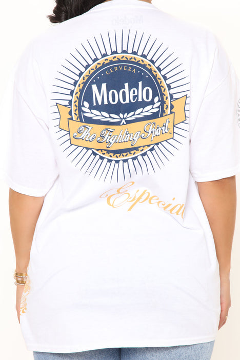 Modelo Jersey Tee - White  Fashion Nova, Screens Tops and Bottoms