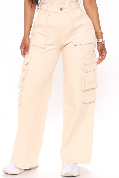 Oh So 90s Cargo Pants 29 - Ivory