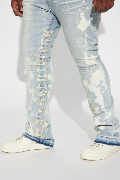  No Boundaries Men's Skinny Jean with Stretch (Bleach Wash,  26x30) : Clothing, Shoes & Jewelry
