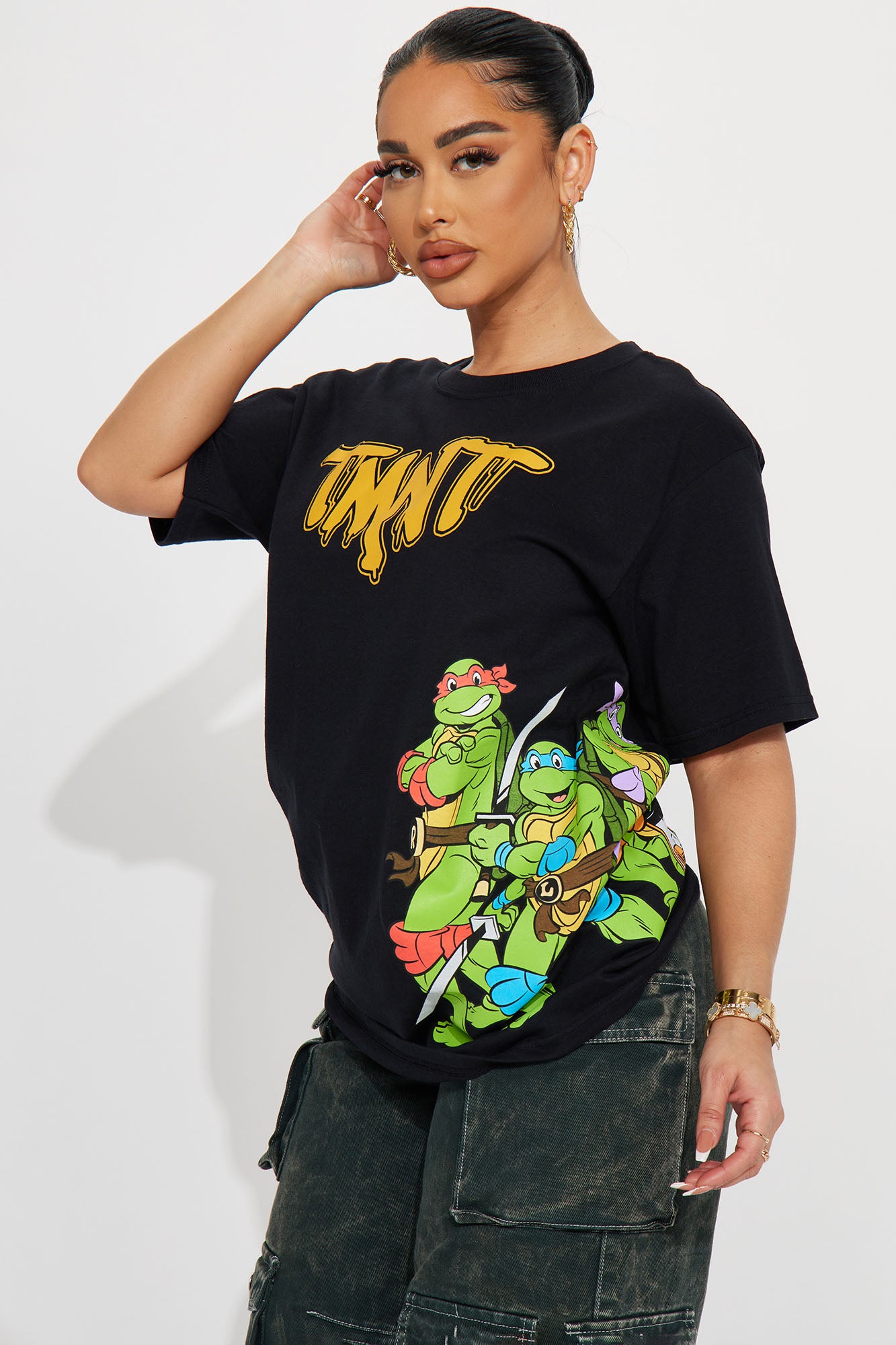 Teenage Mutant Ninja Turtles Donatello Costume Regular Fit Short Sleeve Shirt 2x Large / Regular Fit