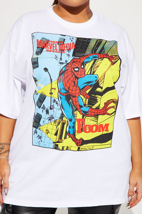 Men's Marvel Spider-Man Short Sleeve Graphic T-Shirt - White S