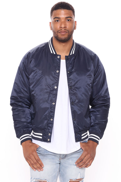 New York Varsity Jacket - Navy  Fashion Nova, Mens Jackets