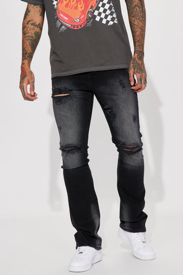 Loaded Stacked Skinny Cargo Jeans - Olive