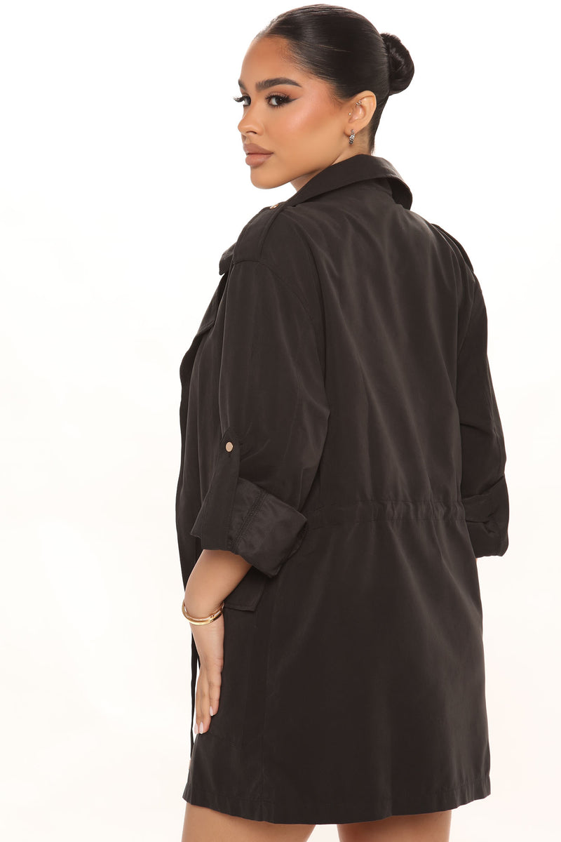 Rain Or Shine Anorak Jacket - Black | Fashion Nova, Jackets & Coats ...