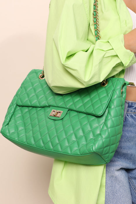Chanel 1989 Kelly Green Quilted Handbag at 1stDibs | kelly green chanel bag,  kelly green bag, kelly green handbag