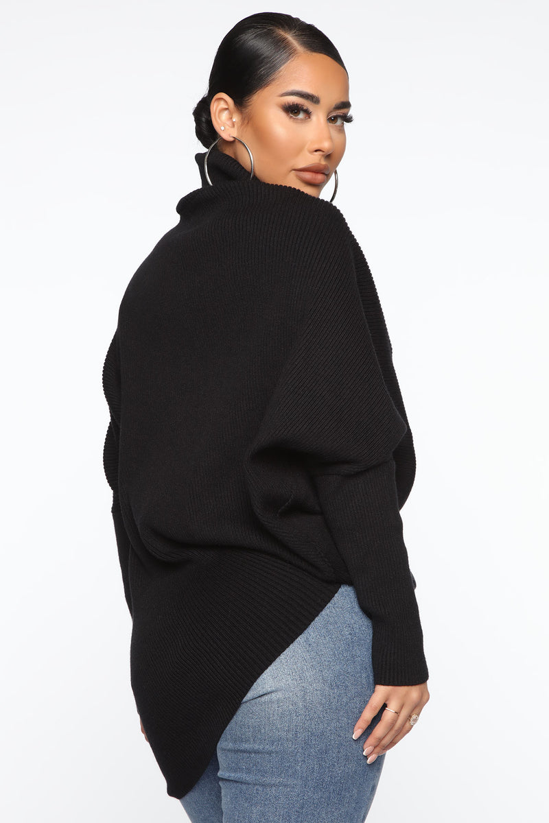 The Perfect Turtleneck Sweater - Black | Fashion Nova, Sweaters ...