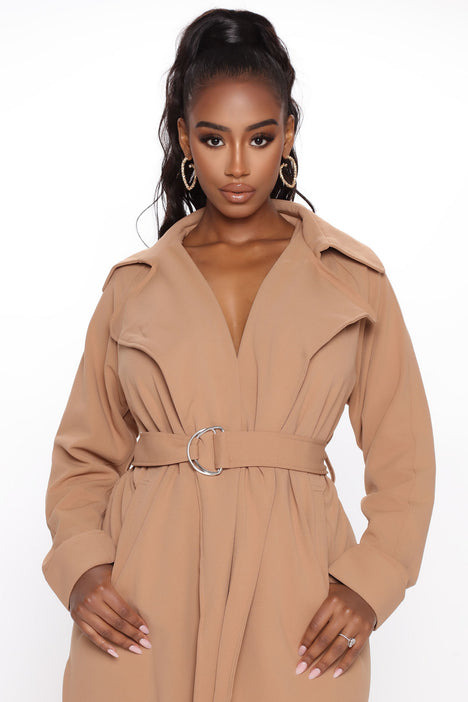 Check Your Coat Trench Coat - Camel | Fashion Nova, Jackets