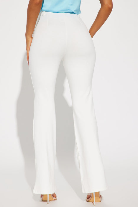 Nylah Flare Trouser - Magenta, Fashion Nova, Pants