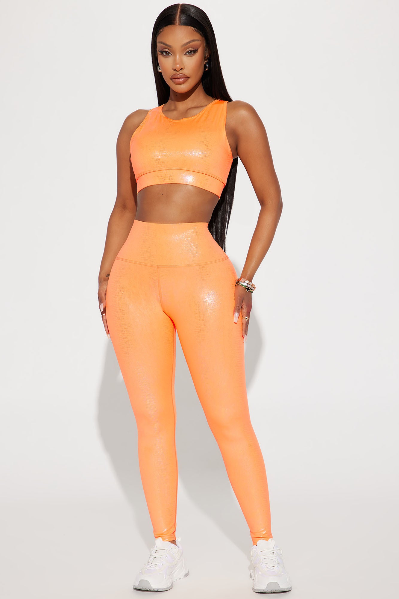 Eye Candy Legging - Orange  Fashion Nova, Nova Sport Bottoms
