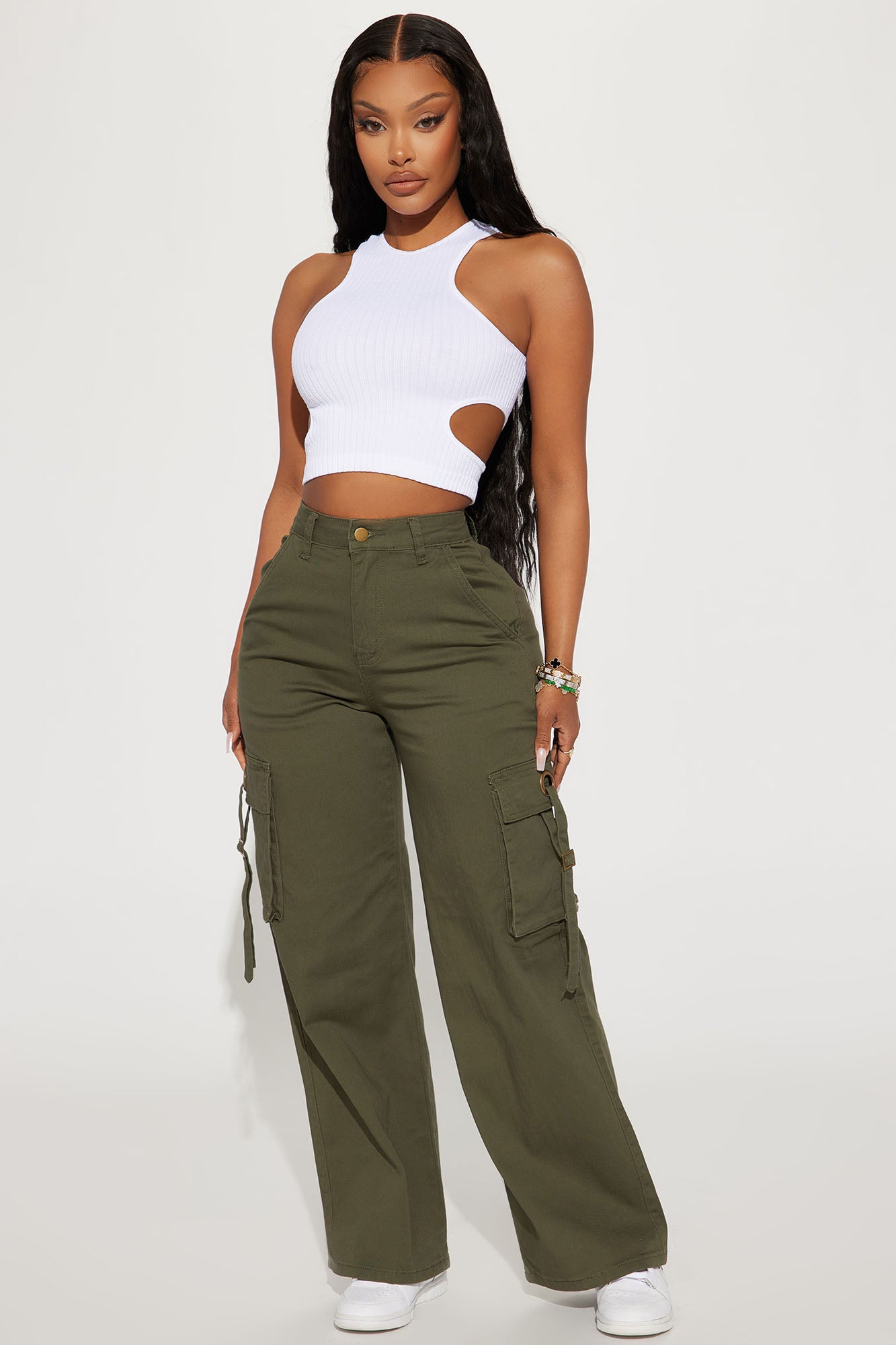 Retroterry Wide Leg Cargo Pant