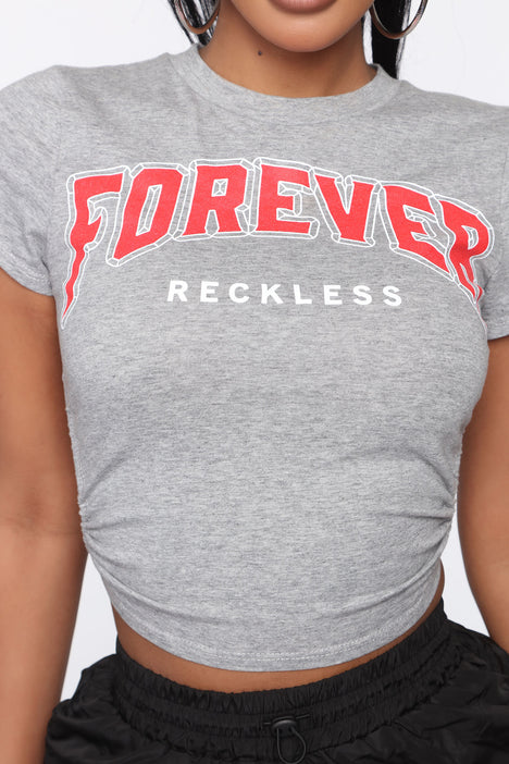 Forever Reckless Backless Top - White