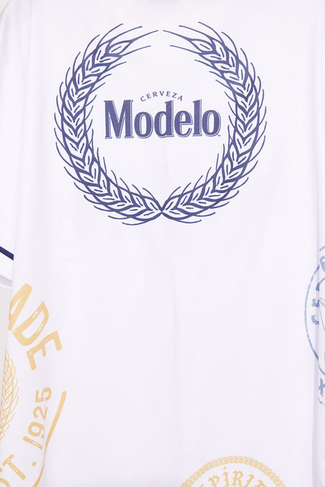 Modelo Jersey Tee - White  Fashion Nova, Screens Tops and Bottoms