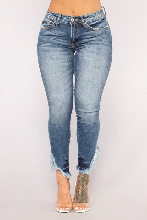 Women's Well Played Jeans in Medium Blue Wash Size 1X by Fashion Nova