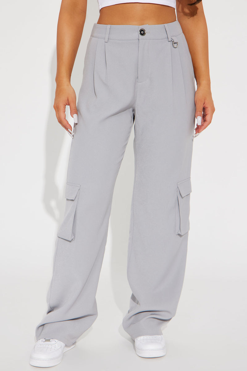 Working Hours Cargo Trouser Pant - Grey | Fashion Nova, Pants | Fashion ...