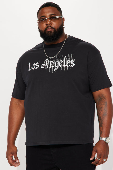 Men's Black Los Angeles Tee