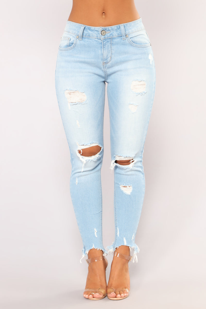 Something About You Ankle Jeans - Light Blue Wash | Fashion Nova, Jeans ...