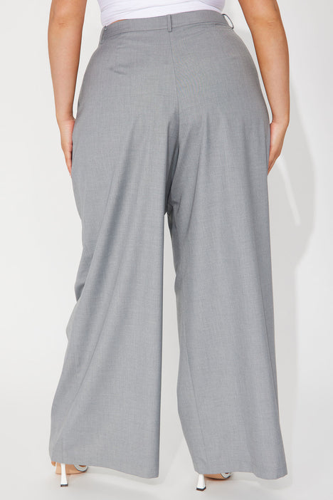 Working Hours Cargo Trouser Pant - Grey