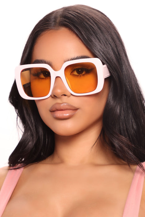 Women's You Wish You Could Sunglasses Combo in Pink by Fashion Nova | Fashion Nova