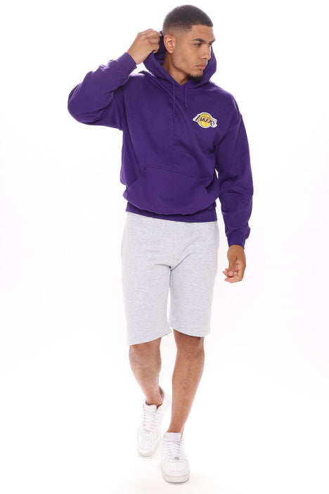 Chill Out Los Angeles Lakers Hoodie - Purple, Fashion Nova, Mens Graphic  Tees