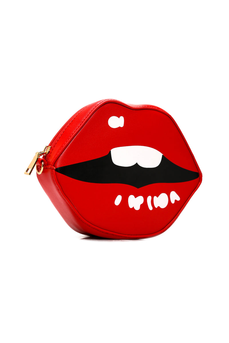 My Lips Are Sealed Bag - Red | Fashion Nova, Handbags | Fashion Nova