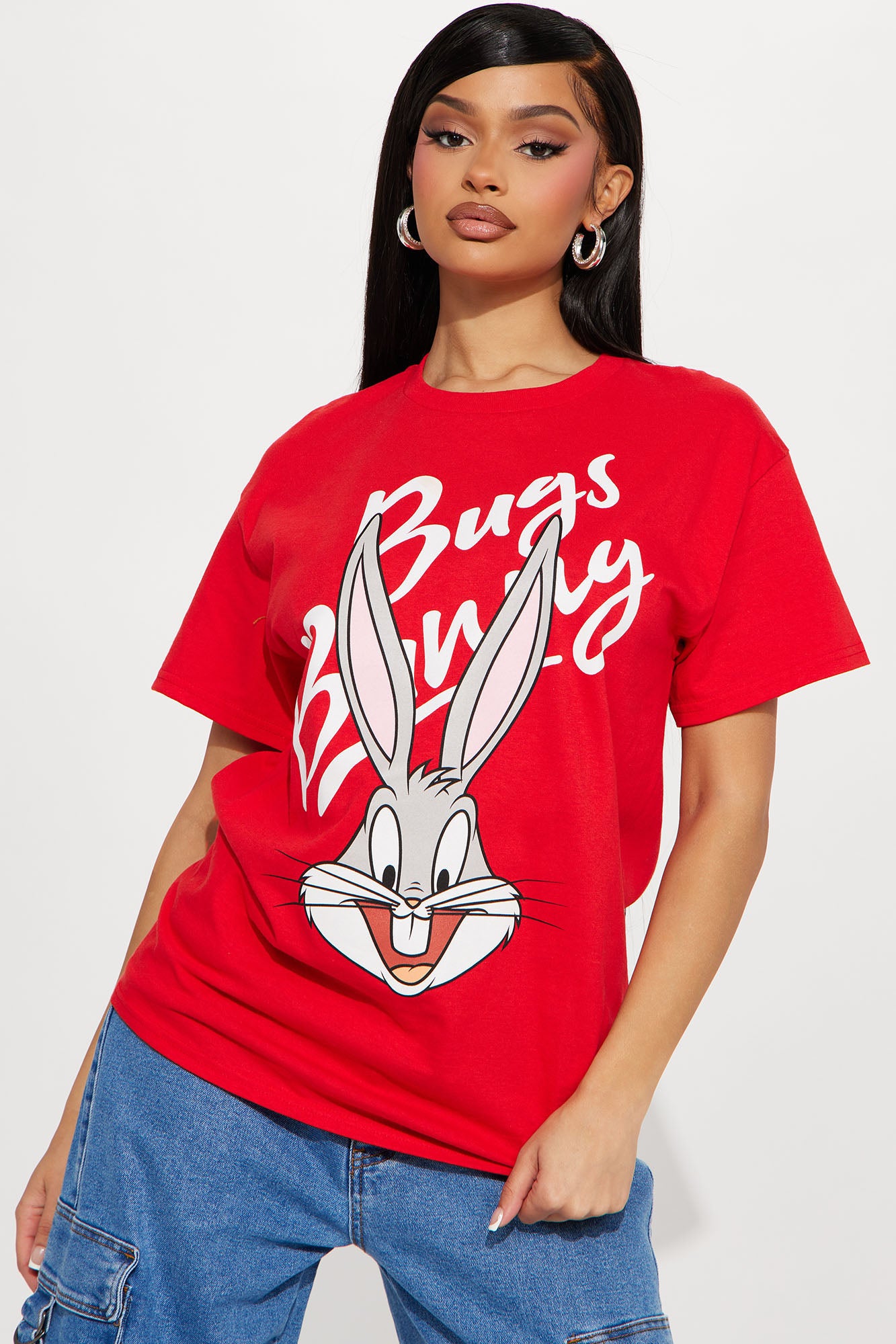Bugs Bunny Graphic T-Shirt Nova - Red Nova, Screens | Tops Bottoms | Fashion Fashion and