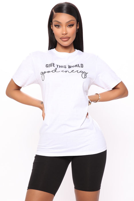 Mini Ice Cube It Was A Good Day Tee Shirt in White Size 7 by Fashion Nova