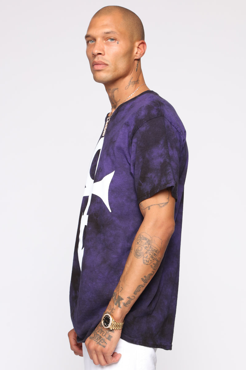 Prince Short Sleeve Tee - Purple/combo | Fashion Nova, Mens Graphic ...