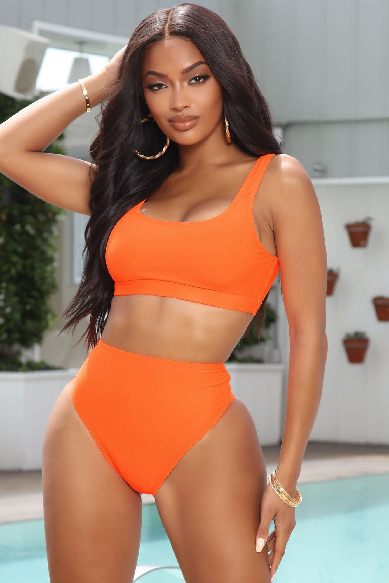 two piece swimsuit