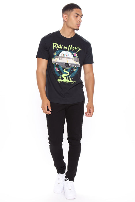 Rick and Morty Experimental Stonewash Tee