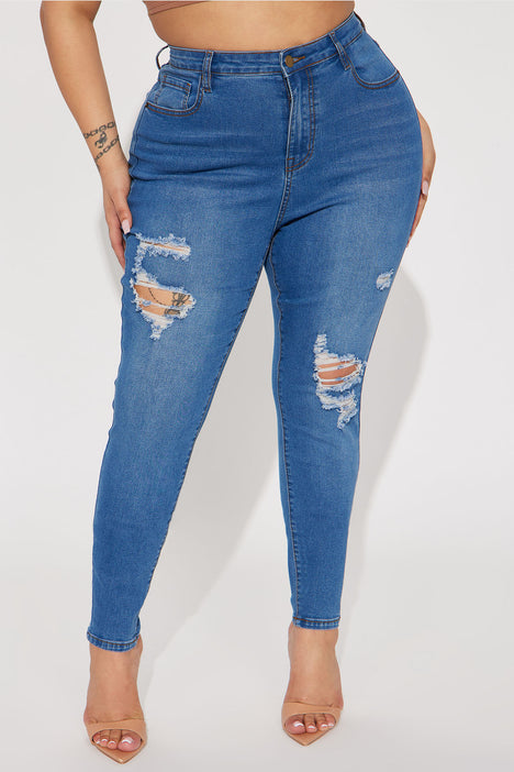 San Diego Sculpting High Rise Stretch Skinny Jeans - Light Wash