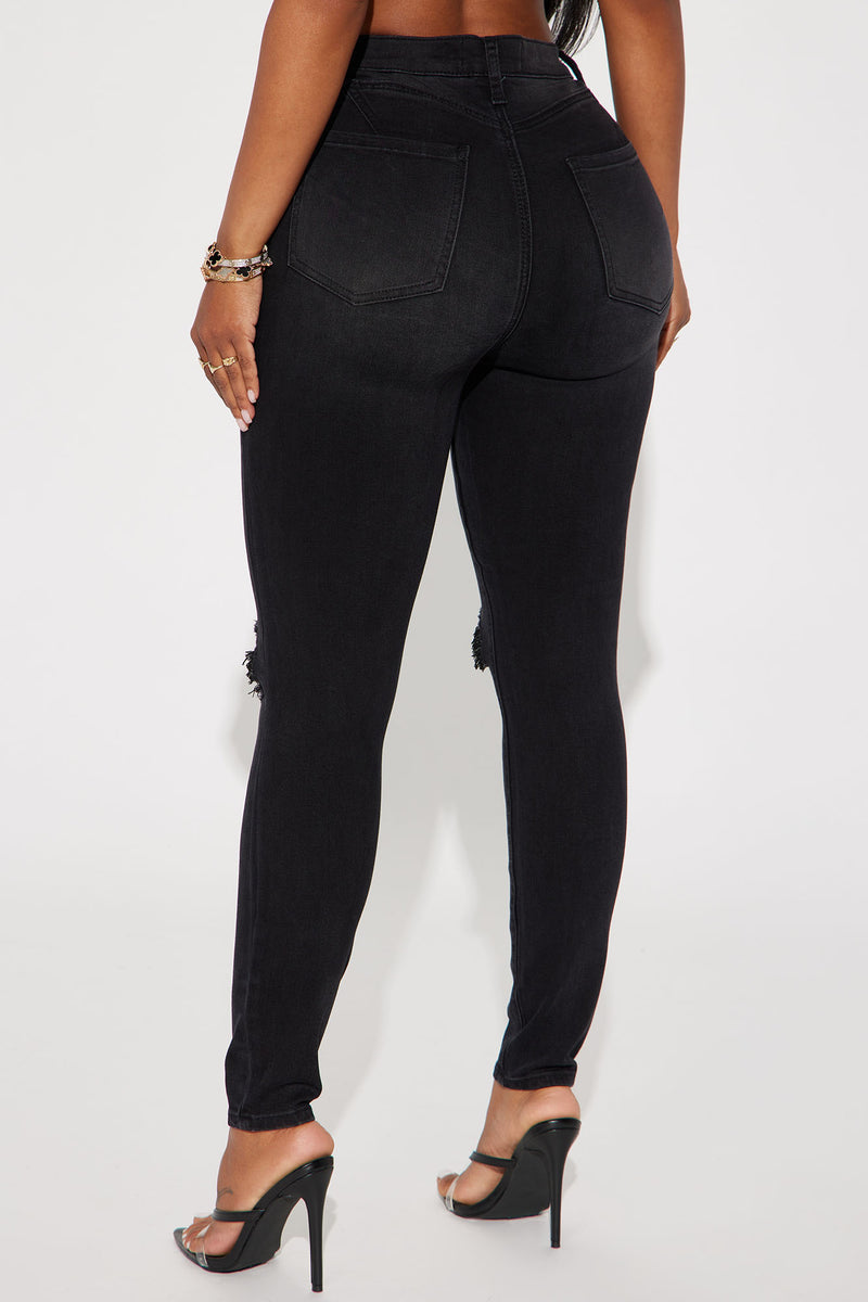 Show Off Booty Lifter Stretch Skinny Jean - Black | Fashion Nova, Jeans ...