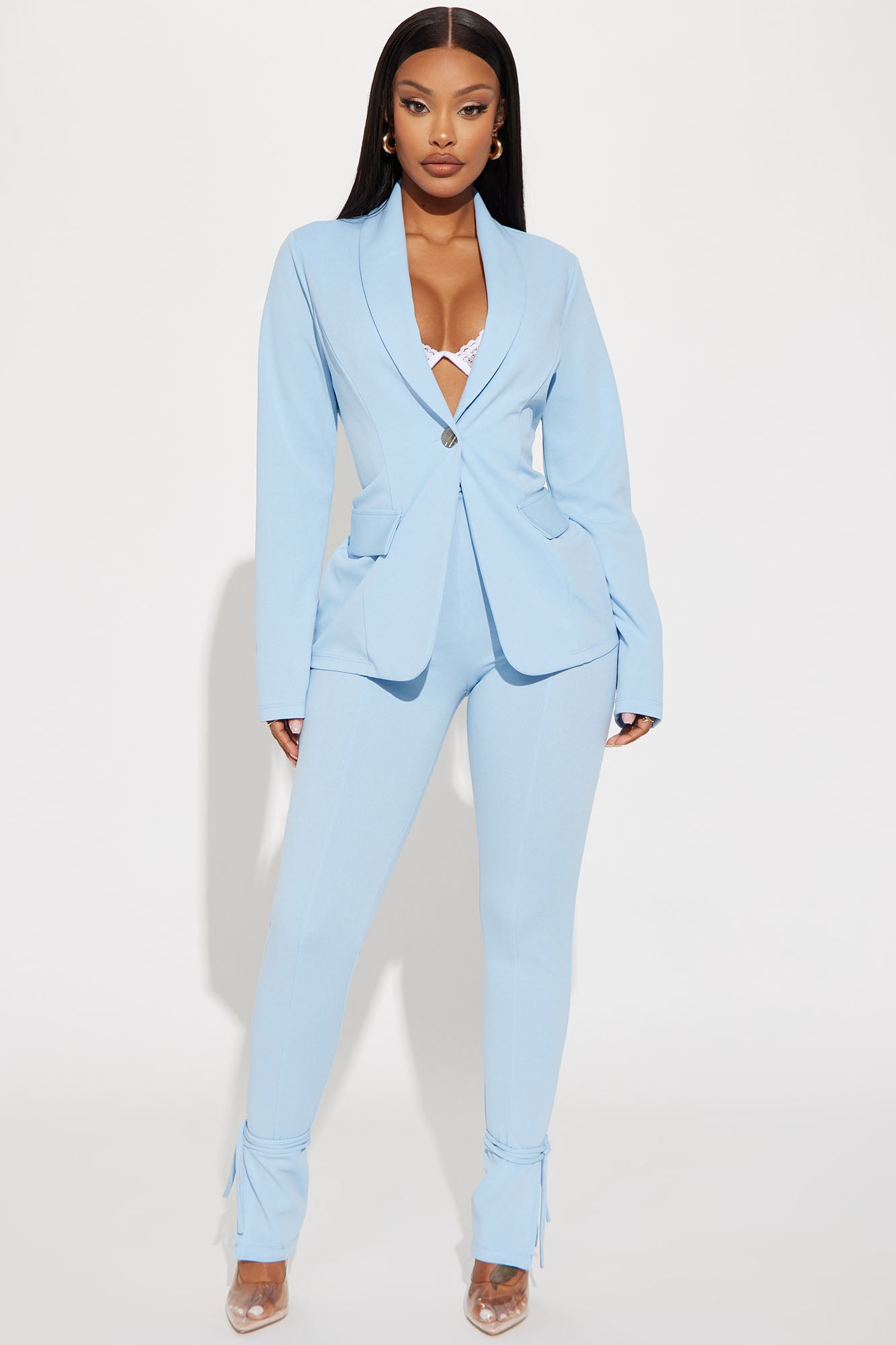 Suit Pants - Light blue - Ladies | H&M US