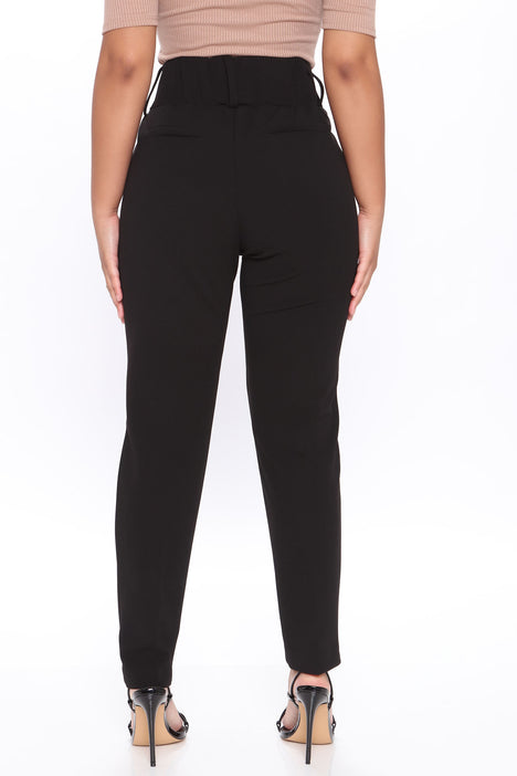 Women's Plus Size Solid High Waist Skinny Pants Work Office Long Trousers  With Pocket 1XL(14) - Walmart.com