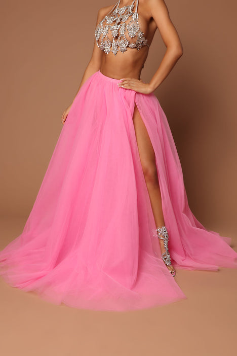 Full Tulle Skirt - Provence Pink