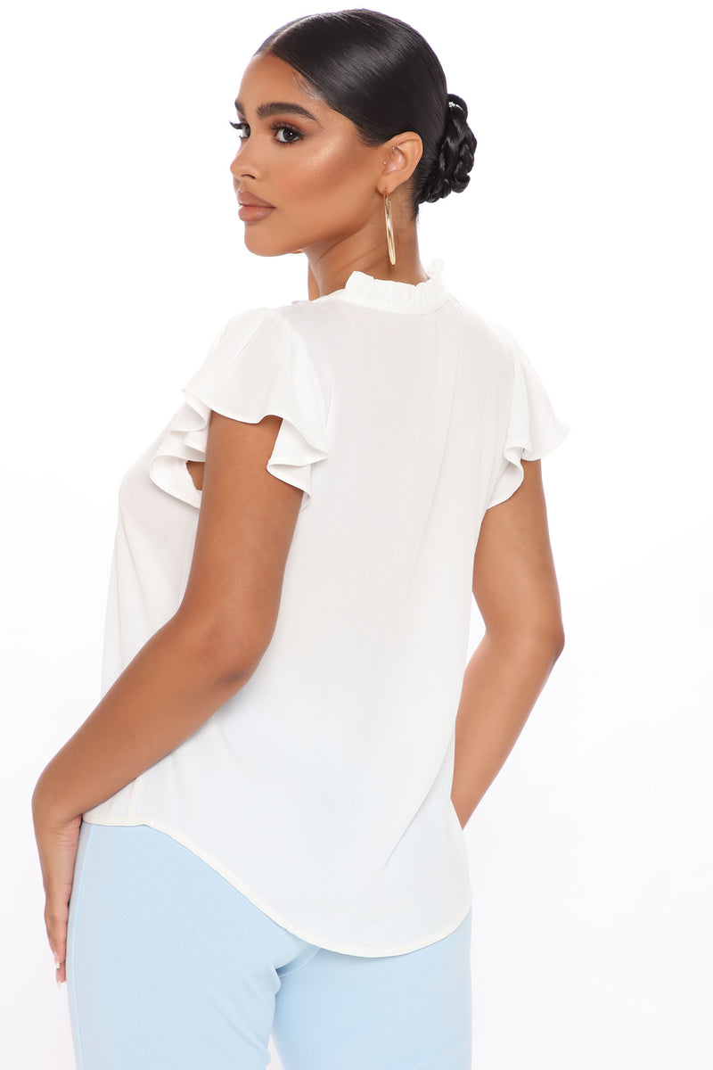 Ahead Of Class Top - Off White | Fashion Nova, Shirts & Blouses ...