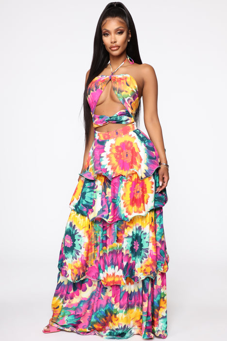 DEARCASE Women Summer Bohemian Floral Print Full Length Maxi Dress -  SHEfinds