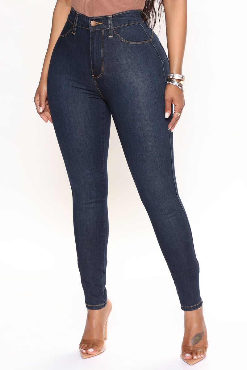 Classic Beauty Booty Lifter Skinny Jeans - Dark Denim | Fashion Nova ...