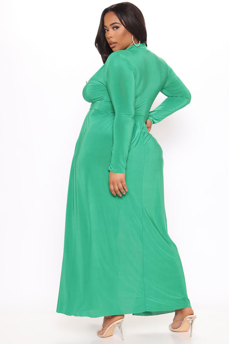 Spree Dress - Kelly Green, Fashion Nova, Dresses