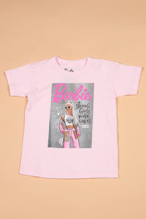 Mini Bold And Beautiful Barbie Tee - Pink