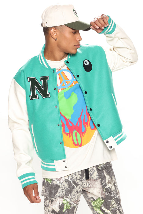 Mini Color Blast Varsity Jacket - Multi Color, Fashion Nova, Kids Jackets  & Coats