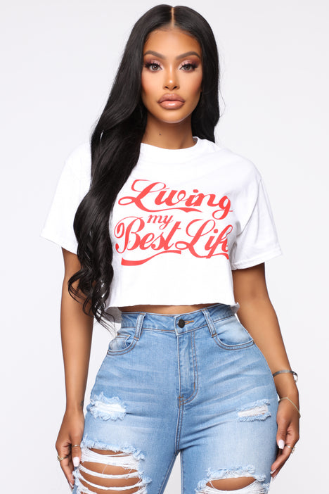 Better Than Ever Crop Top - Black, Fashion Nova, Screens Tops and Bottoms