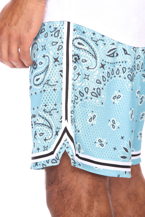 Paisley Mesh Shorts – Aquari