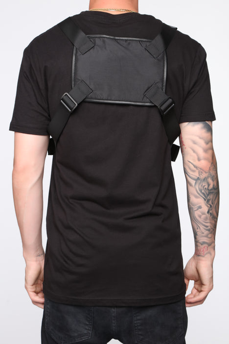 ASOS Cross Body Harness Holster Bag in Black for Men | Lyst