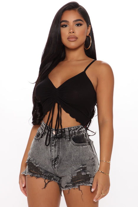 Cut front crop cheap hoodie fashion nova